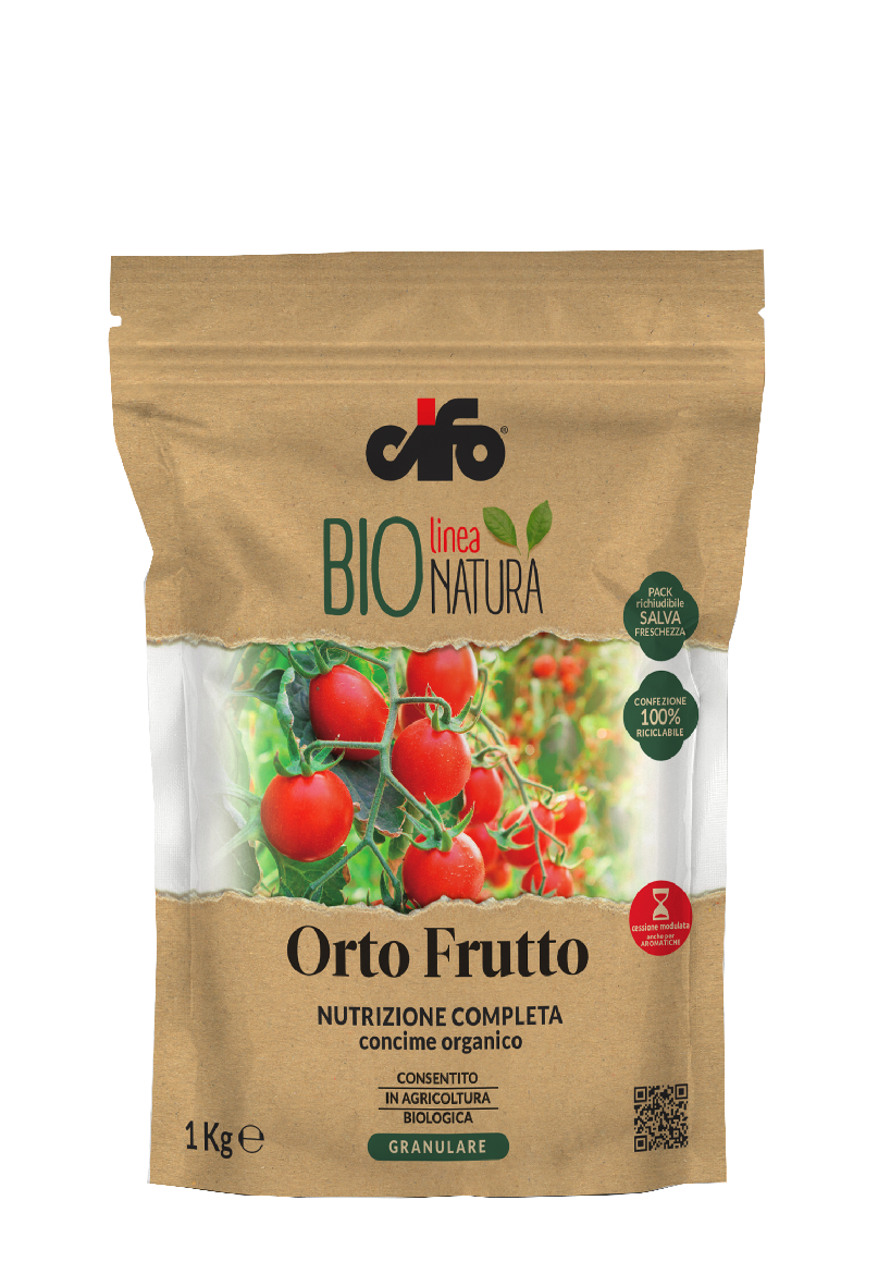 Concime organico granulare Ortaggi e piantine da Orto bionatura - 1 kg - Cifo