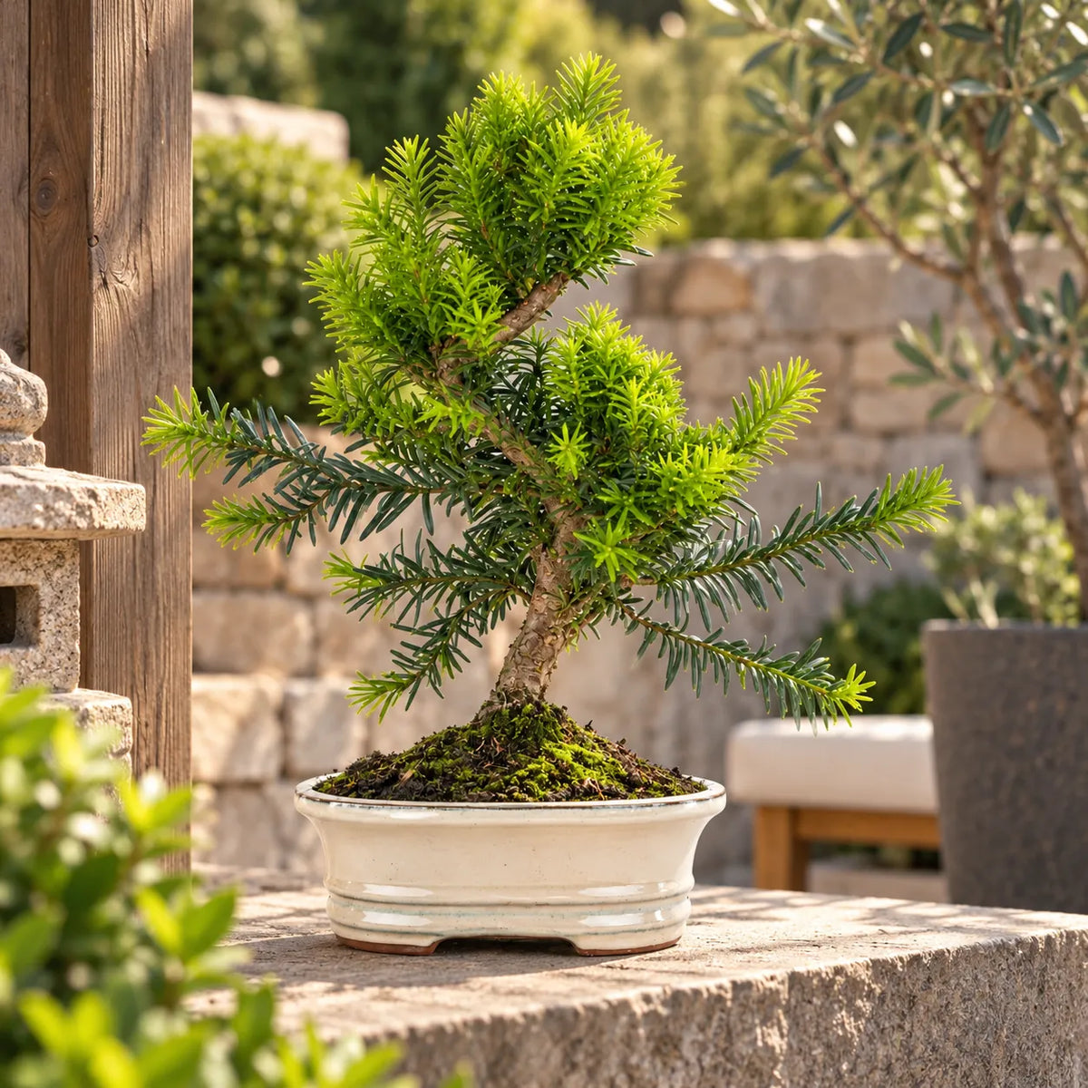 Bonsai 9 Anni Taxus Media (Tasso) - Collezione Premium