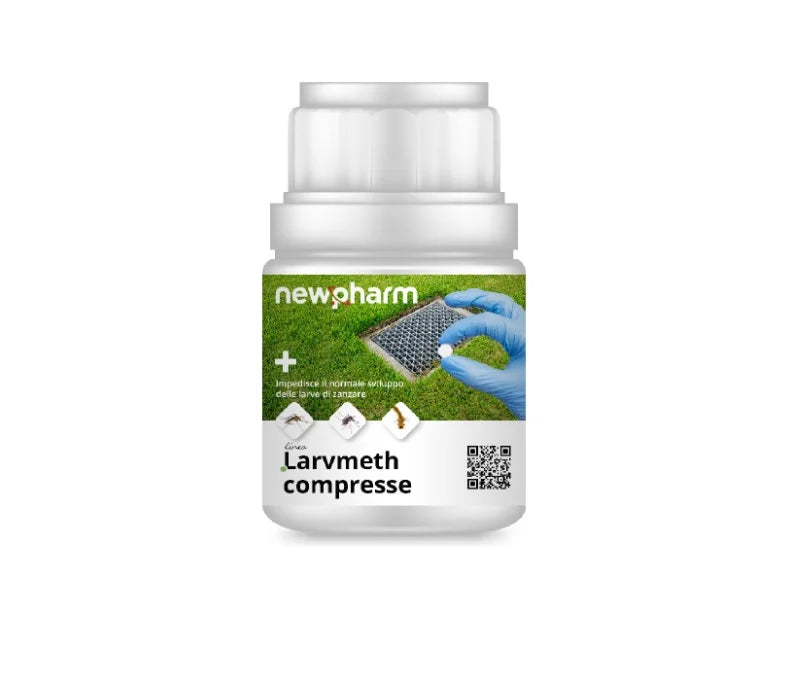 Compresse anti zanzare insetticida larvicida Larvmeth - 10 compresse