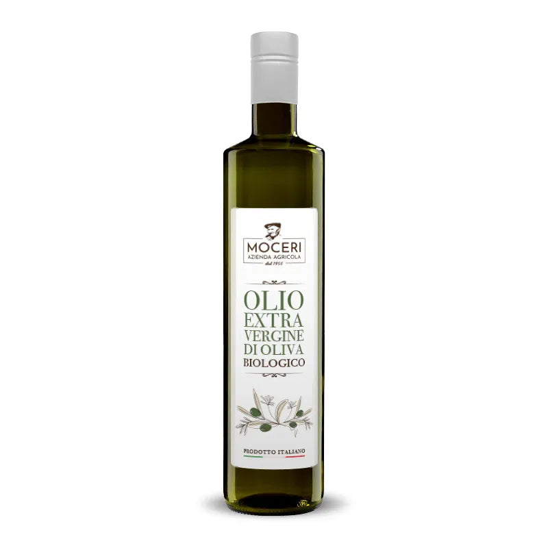 Olio EVO Moceri BIO 100% siciliano in bottiglia vetro Dorica