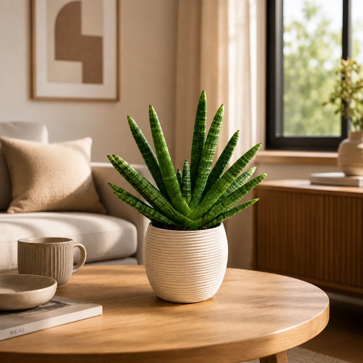 Sansevieria swasdii in vaso Sally  D.17 H.43 cm