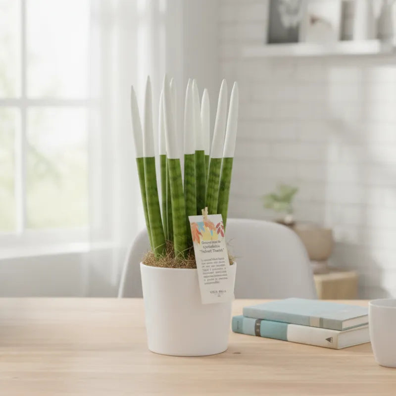 sansevieria velvet touch plants Sansevieria Velvet Touch bianca – Hoomeegardeen.com