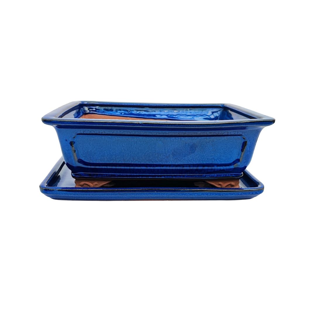 BASIC CLASS Vaso rettangolare con sottovaso