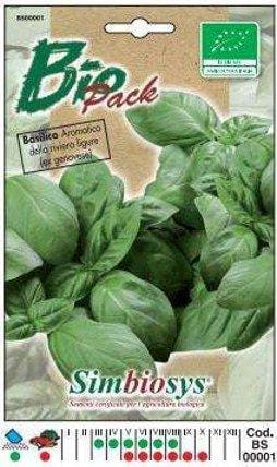 Basilico Aromatico Ligure (Ex Genovese) - Semi Biologici - Simbiosys