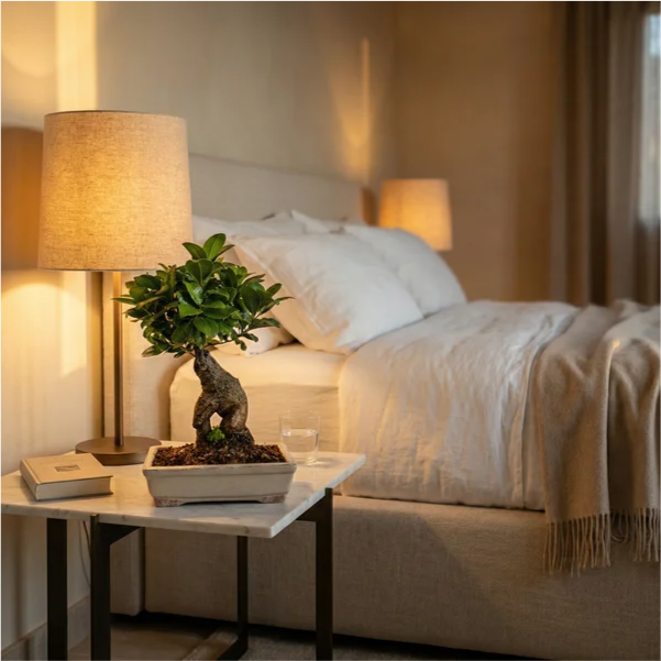 Bonsai Ginseng in Vaso Ceramica Amir