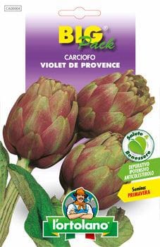 Carciofo Violet de Provence Big Pack - L'ortolano