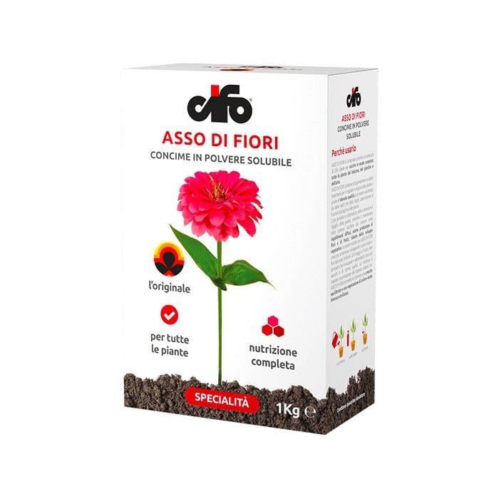 Concime Asso di Fiori in polvere solubile - 1 kg - Cifo