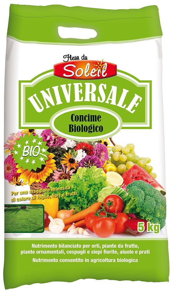 Concime Bio Universale Granulare - 5 kg - Fleur du Soleil