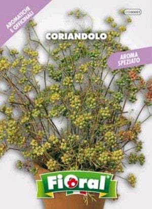 Coriandolo - Busta Sementi Aromatica - L'ortolano Fioral
