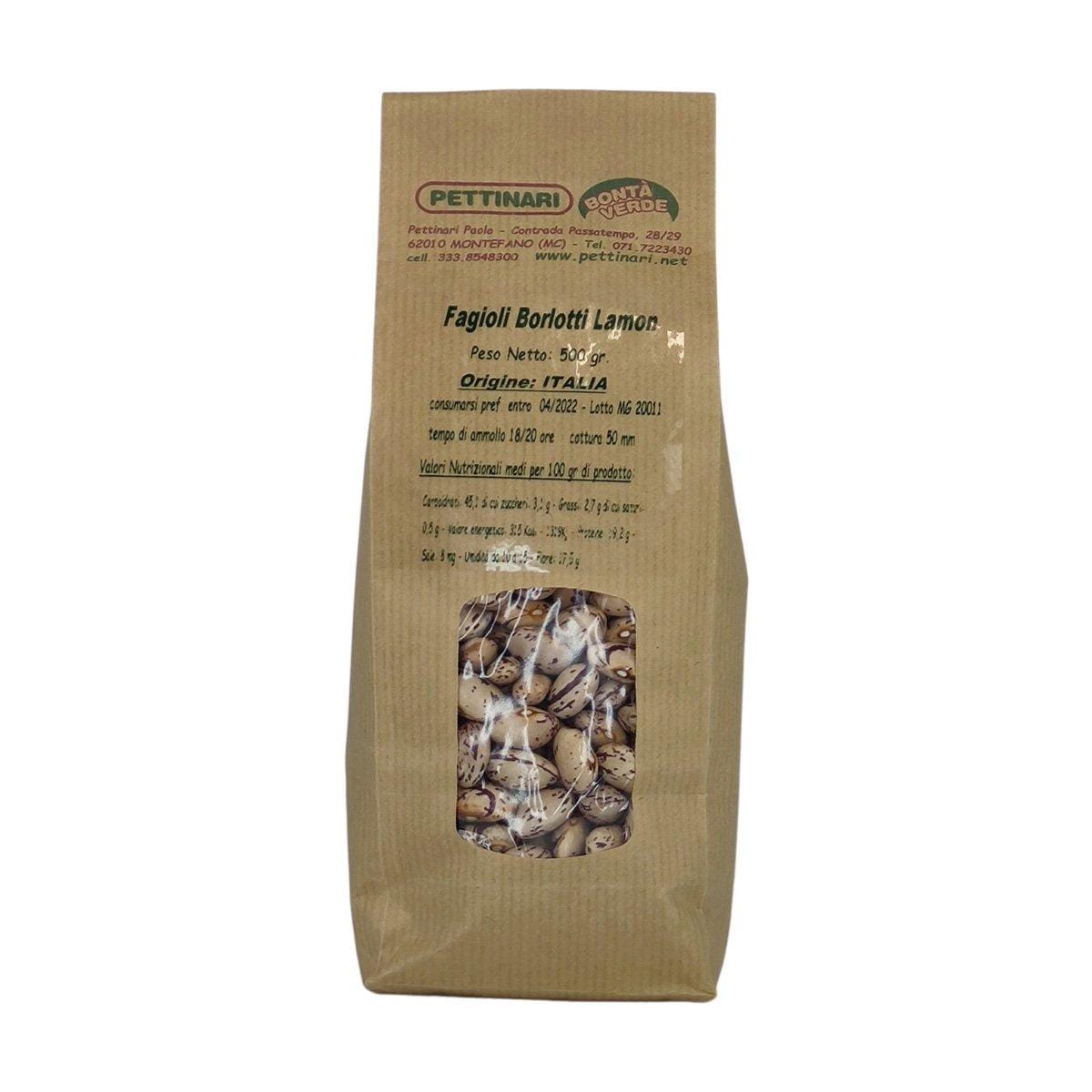Fagioli Borlotti Lamon - Origine Italia - 500 gr