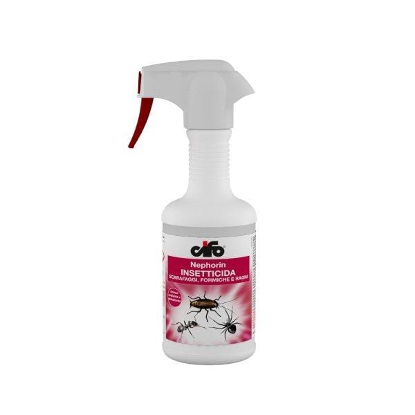 Insetticida Nephorin per Scarafaggi, Formiche e Ragni spray - 500 ml - Cifo