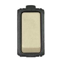 Interruttore unipolare 10 A - 250 V con 1 tasto singolo Avorio