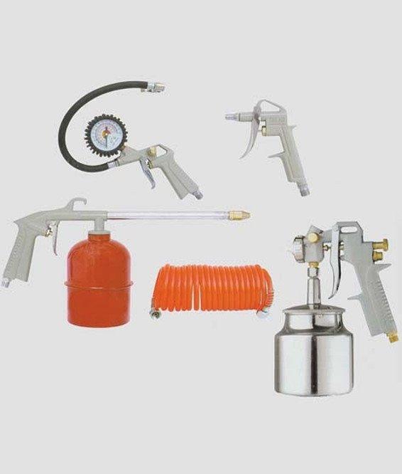 Kit completo per Verniciare con 5 accessori ad attacco italia