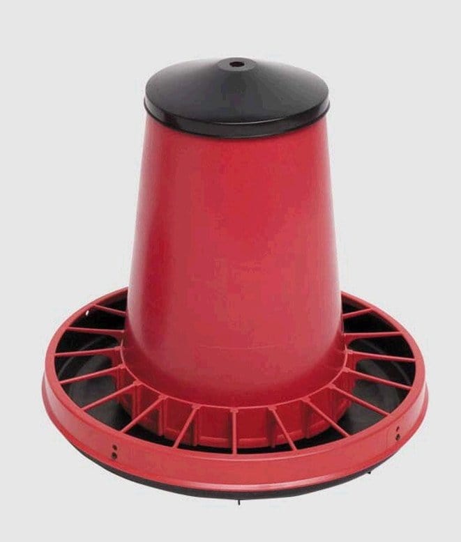 Mangiatoia tramoggia wonder con coperchio - 18kg