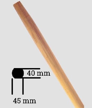 Manico Vanga Toscana - Faggio 1° scelta - 160 cm