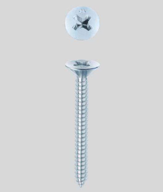 Mustad VITI AUTOFILETTANTI TSP ZINCATE - 3,9 x 19 mm - Confezione 500 Pz