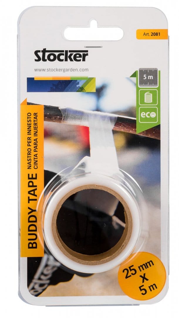 Nastro Germogliamento Buddy Tape elasticizzato - 5 mt x 25 mm - Stocker