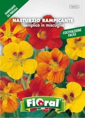 Nasturzio Rampicante Semplice in Miscuglio - Fioral