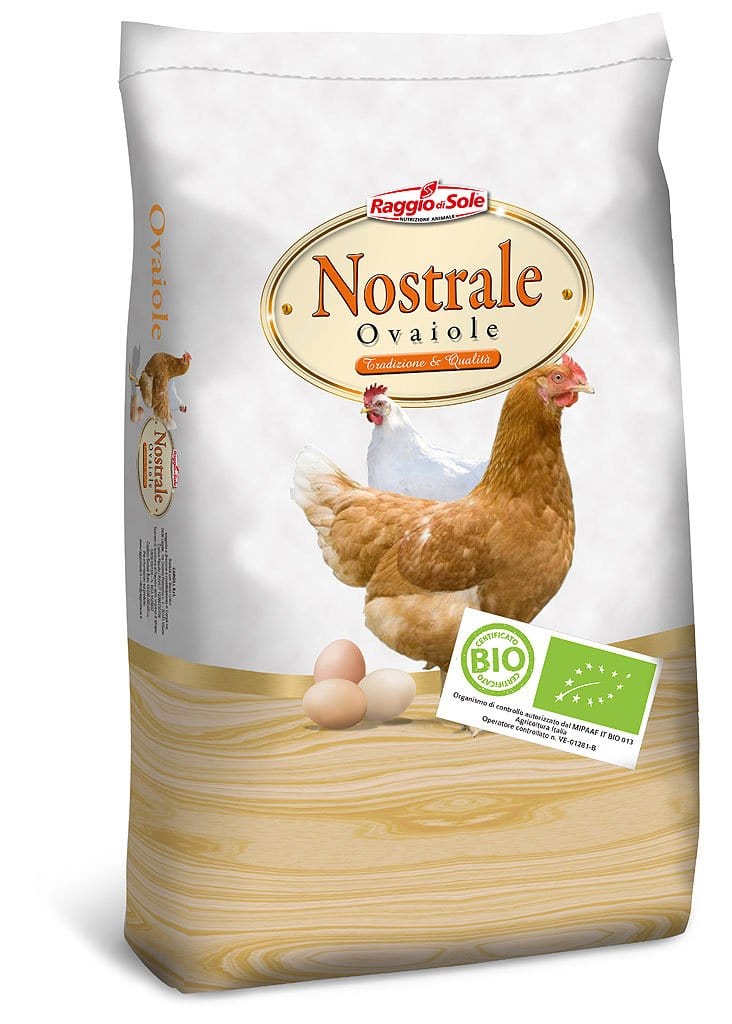 Naturovo Bio Farina per Ovaiole - 20 kg - Raggio di Sole