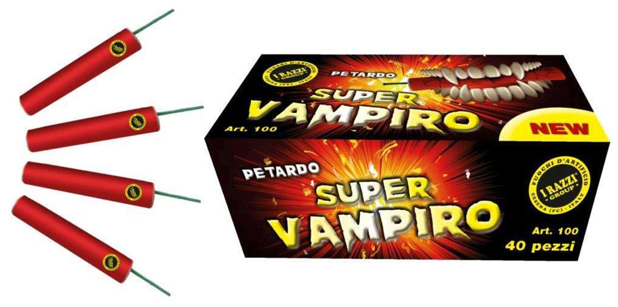 PETARDO SUPER VAMPIRO - Confezione 40 pezzi - Fuoco d'artificio
