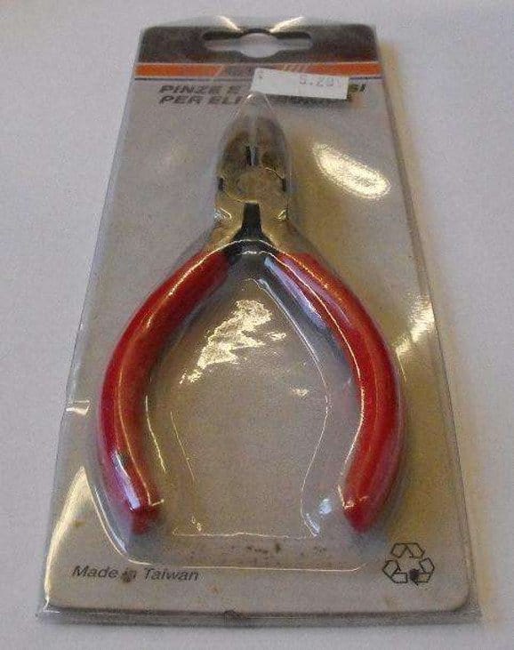 Pinze tronchesi elettronica becchi tondi piegati