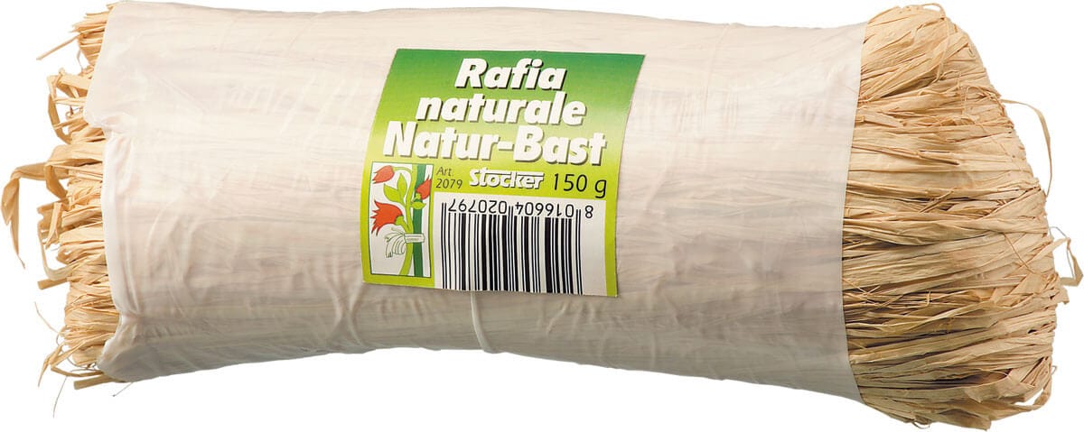 Rafia Naturale legature - gomitolo 150 gr - Stocker