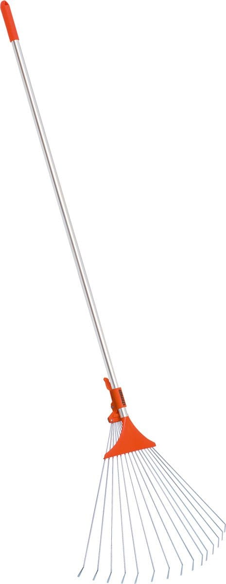 Rastrello fogliame manico telescopico 136 - 170 cm - Stocker