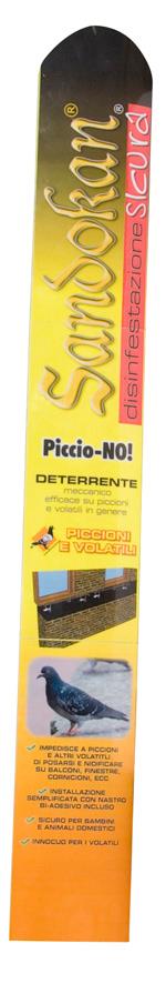 Sandokan Dissuasore Meccanico Per Piccioni E Volatili