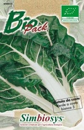 Semi Di Bietola Da Coste Verde A Costa Bianca 3 Biologica - L'ortolano