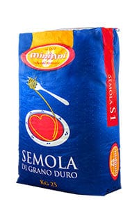 Semola di Grano Duro S1 - 25 kg - Molino Mininni