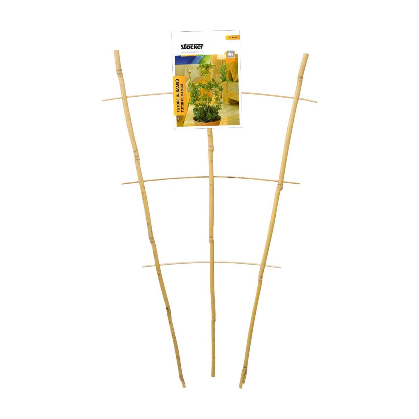 Sostegno in Bambù 28 x 60 h cm - Stocker