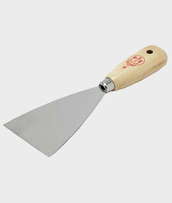 Spatola per stucco in acciaio inox cm.12 a.501-i