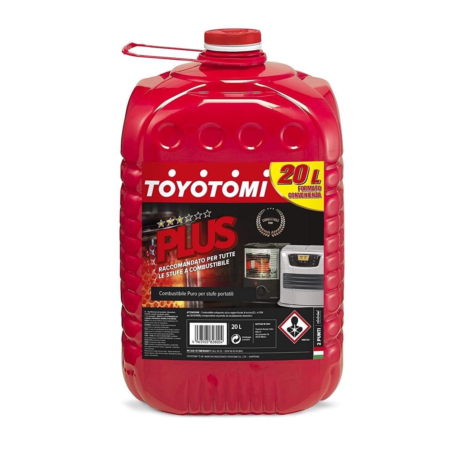 Liquido stufe Toyotomi Plus - 1 tanica 20 lt