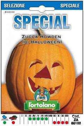 Zucca Howden Halloween Ibrido - Busta Sementi